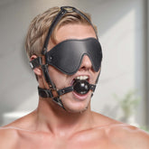 Blindfold Harness and Ball Gag
